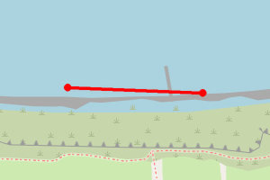 Map showing Porth-y-sgaden, Lleyn Peninsula