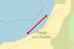 Map showing Traigh an t-Suidhe (Greenpeace Beluga Expedition)