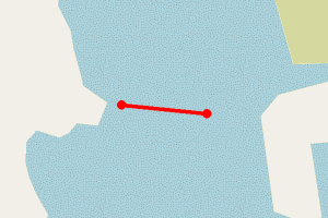 Map showing Erraid Sound Knockvologan W (Greenpeace Baluga Expedition)