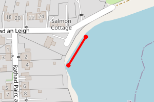 Map showing Uig Bay  (Greenpeace Baluga Expedition)