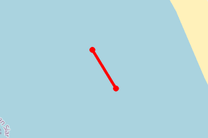 Map showing Baleshare (Greenpeace Baluga Expedition)