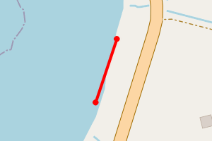 Map showing Duntulm Castle (Greenpeace Baluga Expidition)