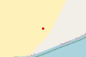 Map showing Shingle Street
