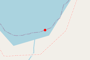Map showing Fladdabister Beach, Fladdabister