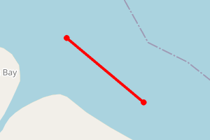 Map showing Airds Bay