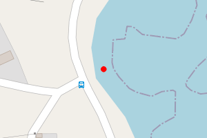 Map showing Hillock Beach, Dunrossness