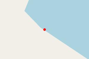 Map showing Effirth Coastline, Effirth