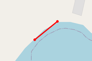 Map showing Brough Head Beach, Sumburgh