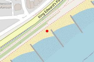 Map showing Holywell Bay Mount