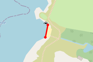 Map showing Charlcombe Bay