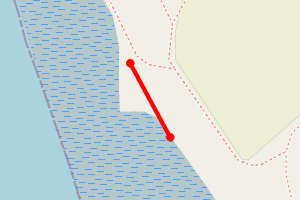 Map showing Paull
