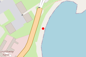 Map showing Derbyhaven Ledges