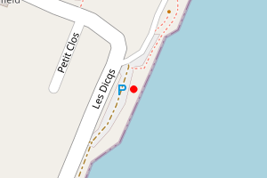 Map showing Picquerel Harbour
