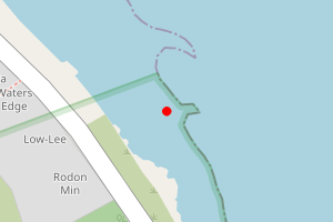 Map showing Roskilly