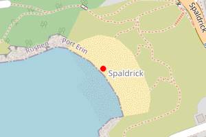 Map showing SPALDRICK