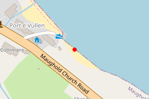 Map showing Port e Vullen