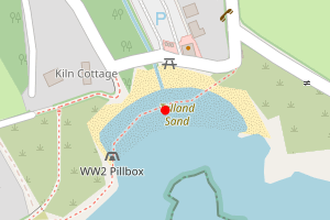 Map showing Talland Bay