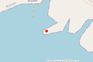 Map showing Langness Point