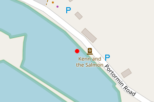 Map showing Dunbeath Portormin