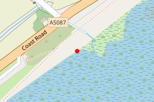 Map showing Bardsea