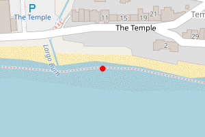Map showing Lower Largo East