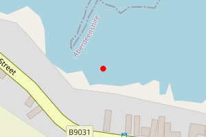 Map showing Pittulie