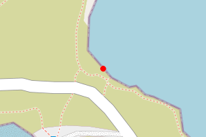 Map showing Vazon North