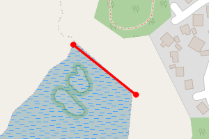 Map showing Greyabbey Bay