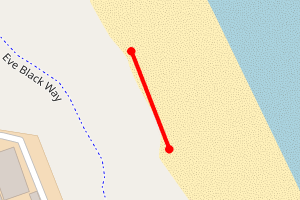 Map showing Meggy's Burn
