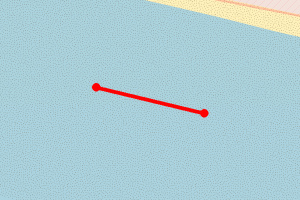 Map showing Jury's Gap, Lydd Ranges