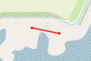 Map showing Hoo Marina