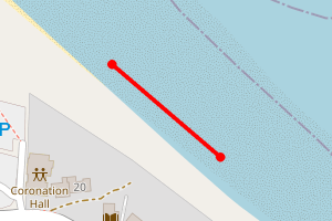 Map showing Mundesley East