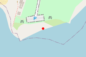Map showing Buckhaven (Buckhaven Harbour - Wemyss Caves)