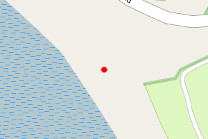 Map showing Cove Road Beach