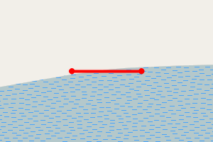 Map showing Hoo Island West