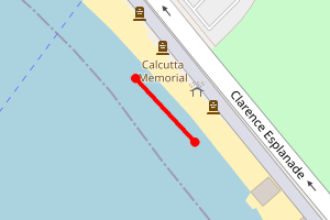 Map showing Southsea West