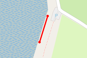 Map showing Lochranza