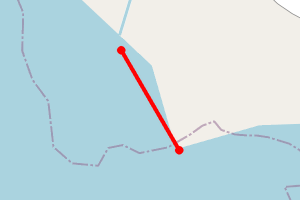 Map showing Isle of Arran