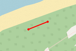 Map showing Nairn East 2