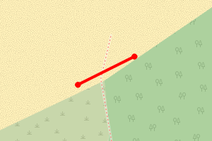 Map showing Nairn East 8