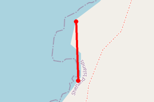 Map showing Flat Pund