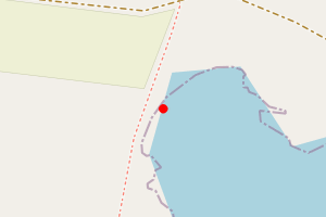 Map showing Whitesness Beach, Walls