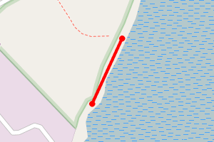 Map showing Blagdons Meadow south