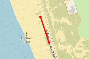 Map showing Crosby Harbour Road