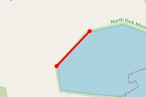 Map showing Port Mulgrave sheds beach