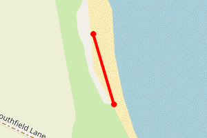 Map showing Barmston Drain North