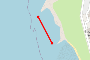 Map showing Strathlene