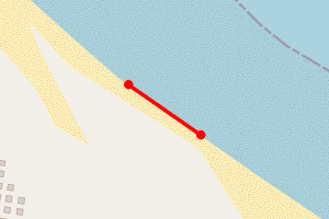 Map showing South Gare 3