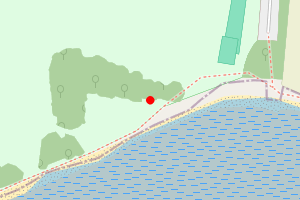 Map showing Wicor