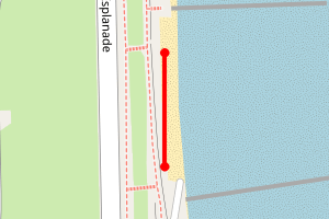 Map showing Aberdeen Opposite Accommodation Road